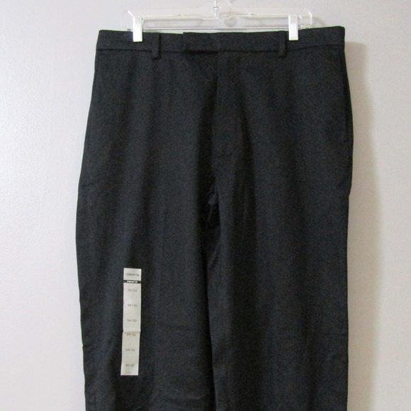 NEW Claiborne Black Dress Pants Size 34 x 32 - Picture 2 of 6